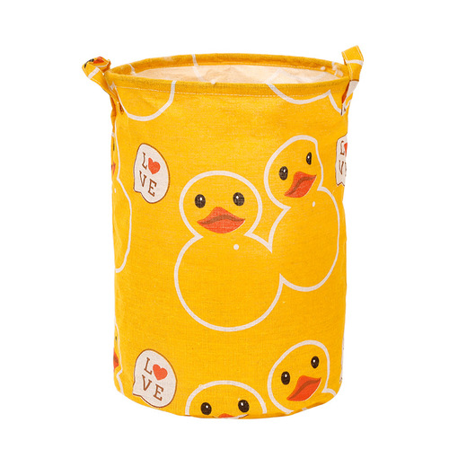 LAUNDRY BASKET / HM-0182 - Color : Big Yellow Duck Size : 40*50