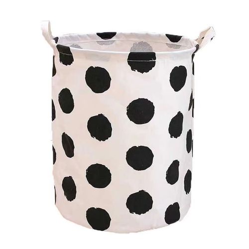 LAUNDRY BASKET / HM-0185 - Color : Polka dot Size : 40*50