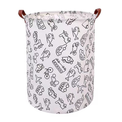 LAUNDRY BASKET / HM-0187 - Color : Car  Size : 40*50