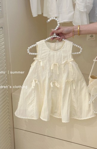 NEW SUMMER BABY GIRL DRESS / BB-0157 - COLOR WHITE