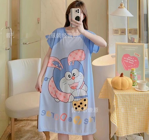 NIGHTDRESS / WD-0334 - Color : Dingdang Cat zd-806-8# Size : One Size