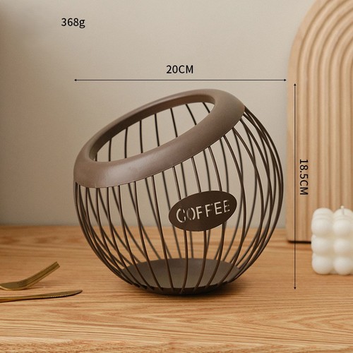 IRON FRUIT BASKET / KN-0161 - Color : Regular-Brown