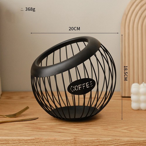 IRON FRUIT BASKET / KN-0162 - Color : Regular-Black