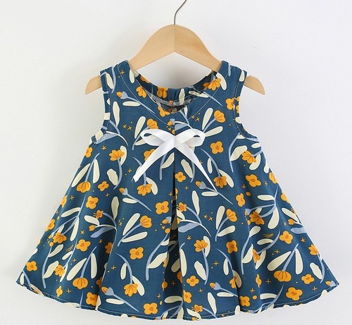 BABY GIRL DRESS / BB-0192 - COLOR MIX