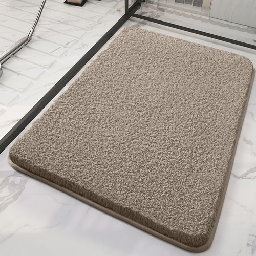THICK ABSORBENT FLOOR MAT / HM-0233 - COLOR DARK GRAY SIZE 40X60CM