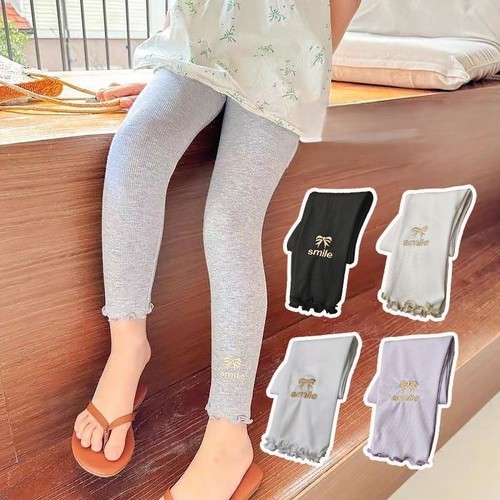 GIRL'S LEGGINGS / BB-0260 - COLOR GRAY