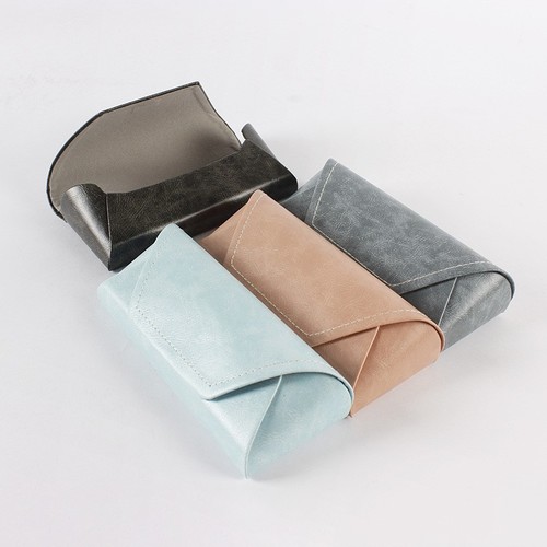 SUNGLASSES LEATHER CASE / WA-0096 - COLOR BROWN
