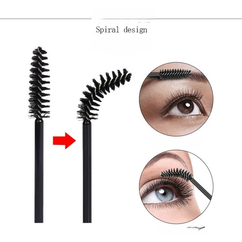 DISPOSABLE EYELASHES BRUSH 1 PACK 50 PIECES / MU-0113 - 1 PACK 50 PIECES