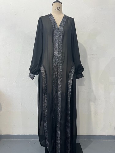 WOMEN'S ABAYA / WD-0414 - COLOR BLACK