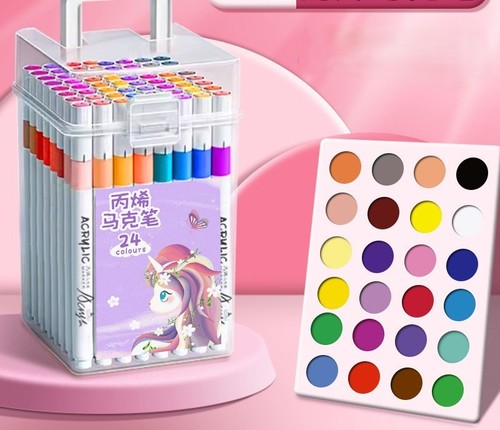 24 COLORS WATERCOLOR PEN / SC-0015 - QUICK DRY WATERCOLOR PEN