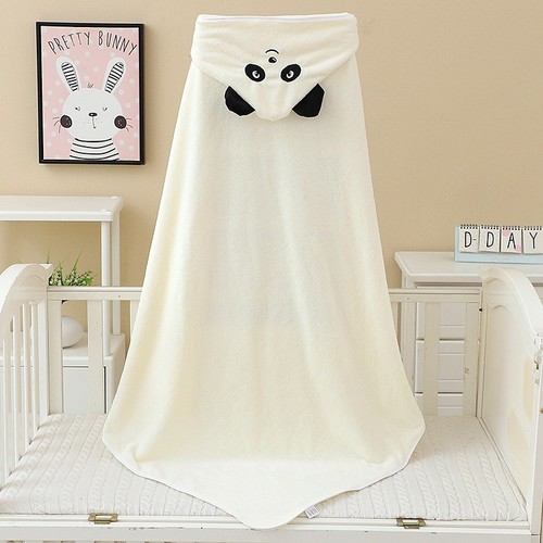 BABY BLANKET / BB-0347 - COLOR WHITE SIZE 105X105CM