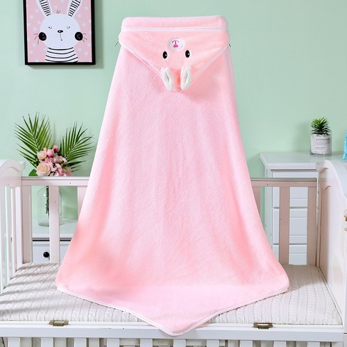 BABY BLANKET / BB-0348 - COLOR PINK SIZE 105X105CM