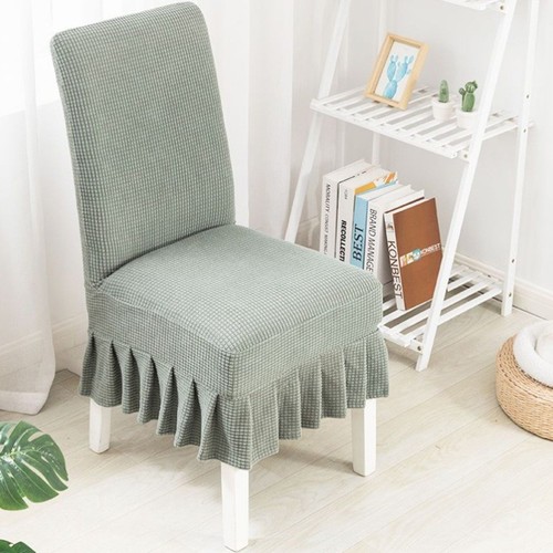 DINING CHAIR COVER / HM-0254 - COLOR GREEN ONE SIZE