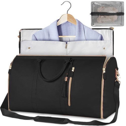 TRAVELLING BAG / BG-0085 - COLOR BLACK SIZE 52X25X31CM