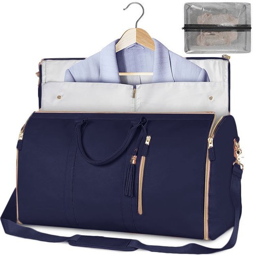 TRAVELLING BAG / BG-0086 - COLOR NAVY BLUESIZE 52X25X31CM