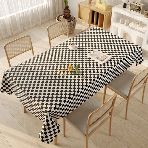 140X200CM WATERPROOF TABLECLOTH / KN-0239 - RECTANGULAR DINING TABLECLOTH