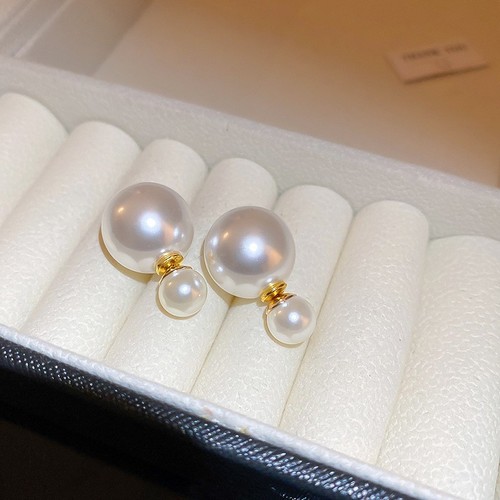 WOMEN'S FASHION EARRINGS / WA-0107 - COLOR WHITE PEARL