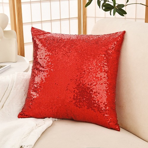 SOFA PILLOW COVER / HM-0264 - COLOR REDSIZE 40X40CM
PILLOW NOT INCLUDED