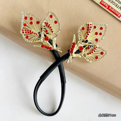 WOMEN'S TWISTED HAIRCLIP / WA-0146 - COLOR YELLOW
