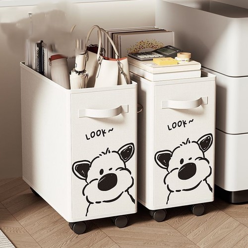 TWO PIECE TABLE STORAGE RACK / HM-0268 - COLOR WHITE