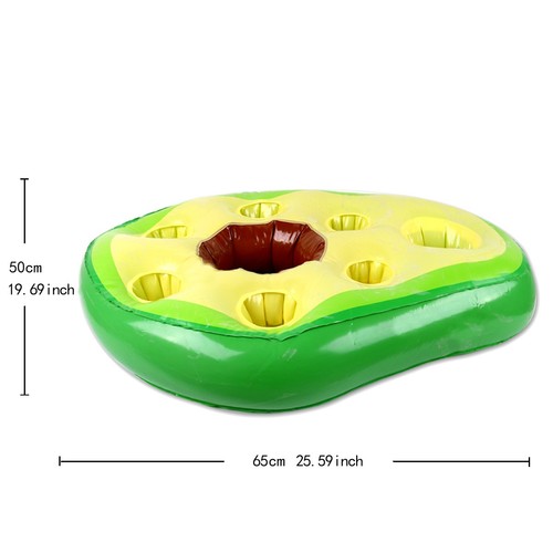 INFLATABLE PARTY TRAY / HM-0273 - COLOR YELLOW GREEN
