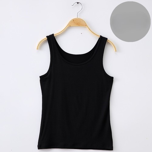 WOMEN'S SUMMER TOP CAMISOLE / WD-0038 - COLOR BLACK ONE SIZE
