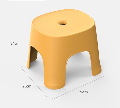 BIG SIZE STOOL CHAIR / HM-0275 - COLOR YELLOW
