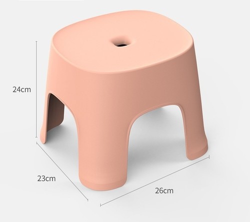 BIG SIZE STOOL CHAIR / HM-0279 - CLOR LIGHT ORANGE