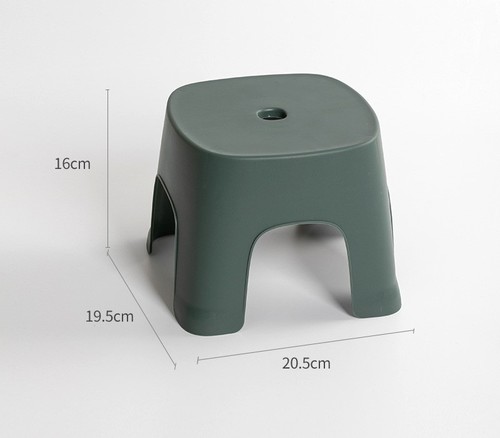 SMALL SIZE STOOL CHAIR / HM-0282 - COLOR DARK GREEN