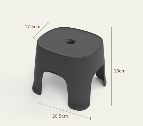 SMALL SIZE STOOL CHAIR / HM-0283 - COLOR BLACK