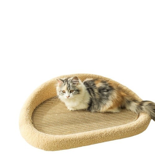 CAT SCRATCHING BED / PS-0061 - CAT SCRATCHING BOARD, SOFA, CAT BED COLOR: LIGHT BROWN SIZE: 61*38*18cm