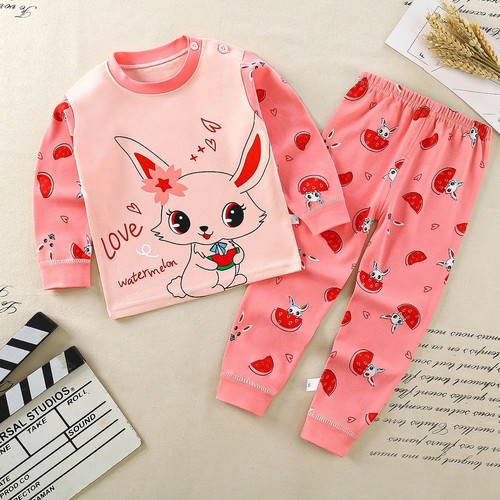 TWO PIECE SET PAJAMA AND SWEATSHIRT / GL-0178 - COLOR PINK