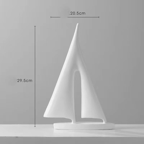 LIVING ROOM DECORATION- LARGE / HM-0058 - LIVING ROOM DECORATION Color: Black, White Size: 29.5*20.5cm