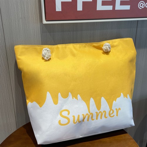 ROPE TOTE BAG / BG-0111 - COLOR YELLOW