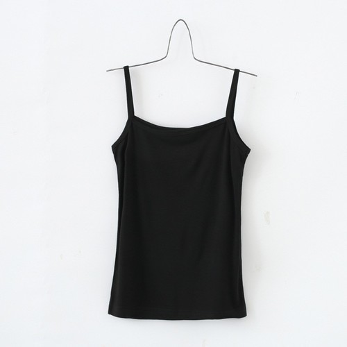 WOMEN'S SUMMER TOP CAMISOLE / WD-0557 - COLOR BLACK ONE SIZE