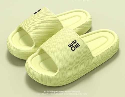WOMEN'S SLIPPERS / WS-0173 - COLOR GREEN