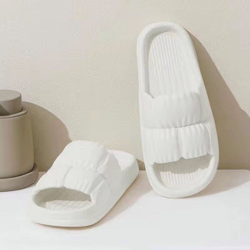 HOME AND BATHROOM SLIPPERS / WS-0180 - COLOR WHITEANTI-SLIP NON-SMELLY FEET
