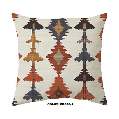 PILLOW COVER / HM-0228 - STYLE: 038-1 SIZE: 45x45CM SOFT PILLOW COVER PILLOW NOT INLUDED