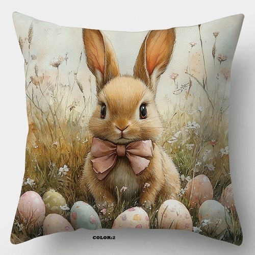 PILLOW COVER / HM-0292 - SIZE: 45*45CM SOFT PILLOW COVER PILLOW NOT INCLUDED