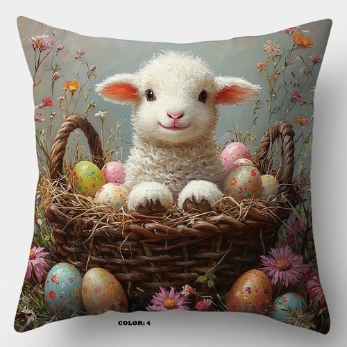 PILLOW COVER / HM-0294 - SIZE: 45*45CM SOFT PILLOW COVER PILLOW NOT INCLUDED