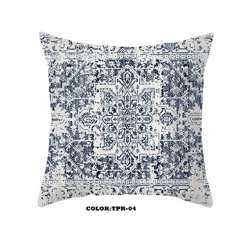 PILLOW COVER / HM-0301 - STYLE: TPR-04 SIZE: 45*45CM SOFT PILLOW COVER PILLOW NOT INCLUDED