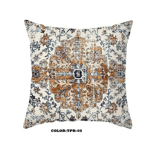PILLOW COVER / HM-0304 - STYLE: TPR-8 SIZE: 45*45CM SOFT PILLOW COVER PILLOW NOT INCLUDED