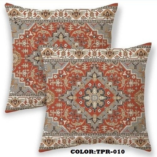 PILLOW COVER / HM-0306 - STYLE: TPR-10 SIZE: 45*45CM SOFT PILLOW COVER PILLOW NOT INCLUDED
