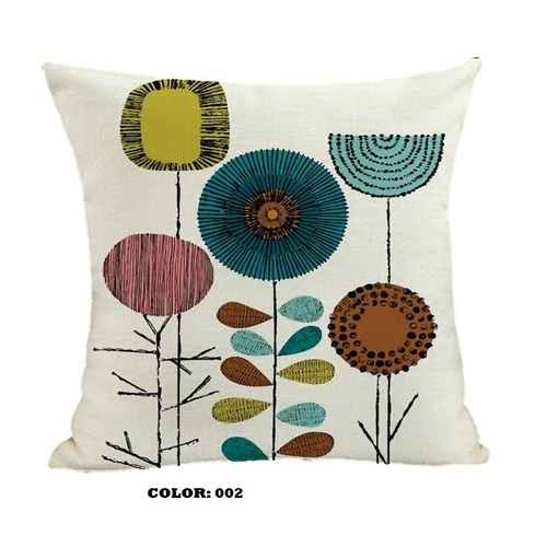 LINEN PILLOW CASE / HM-0322 - COLOR: 002SIZE 45x45CM