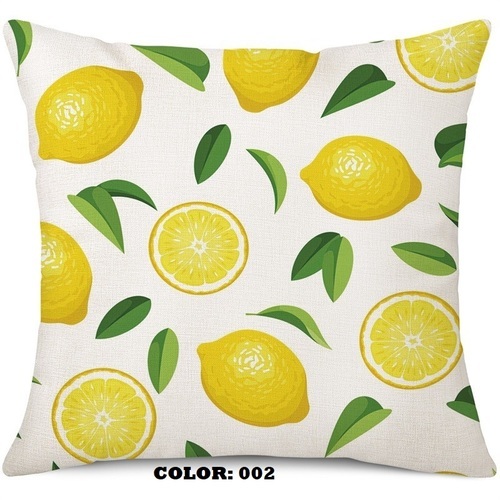 LEMON DESIGN PILLOW CASE/ HM-0328 - COLOR: 002 SIZE 45x45CM LEMON DESIGN PILLOW CASE PILLOW NOT INCLUDED