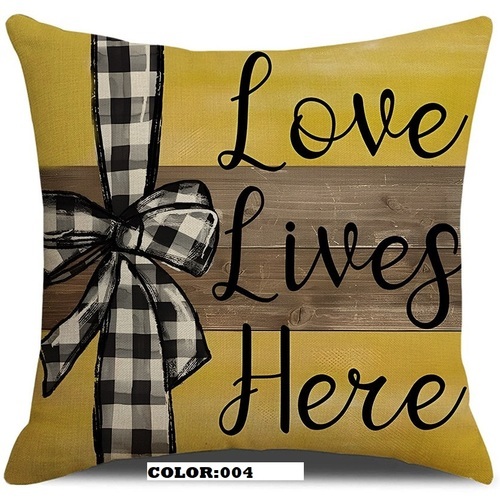 PILLOW CASE / HM-0338 - COLOR: 004 SIZE: 45*45CM PILLOW NOT INCLUDED