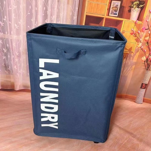 LAUNDRY BASKET / HM-0342 - COLOR: DARK BLUESIZE 41x35x58CM
LAUNDRY BASKET