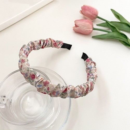 FLORAL HEADBAND / WA-0012 - COLOR PINK