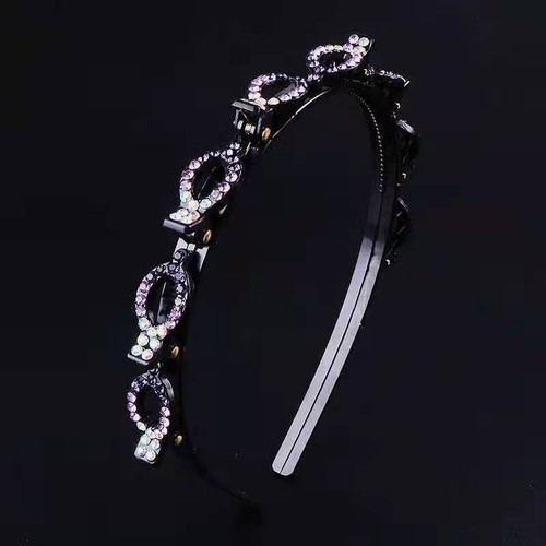 FOUR-LEAF CLOVER HEADBAND / WA-0152 - COLOR PURPLE