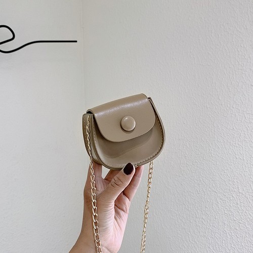 SMALL COIN PURSE BAG / BG-0123 - COLOR KHAKI
